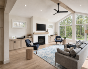 Bright Modern Living Room Retreat