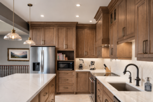Warm Maple Kitchen