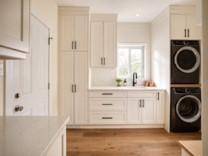White Laundry Room